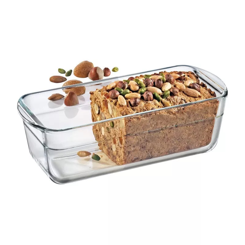 Küchenprofi Elsass – Boro silikatinio stiklo duonos kepimo forma 1,5 l 28,5×11,5×8 cm
