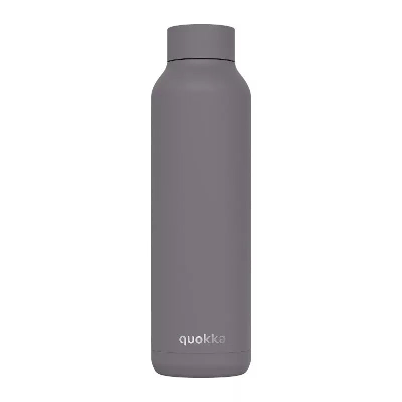 Quokka Solid – Nerūdijančio plieno termo butelis 630 ml (Pilka)