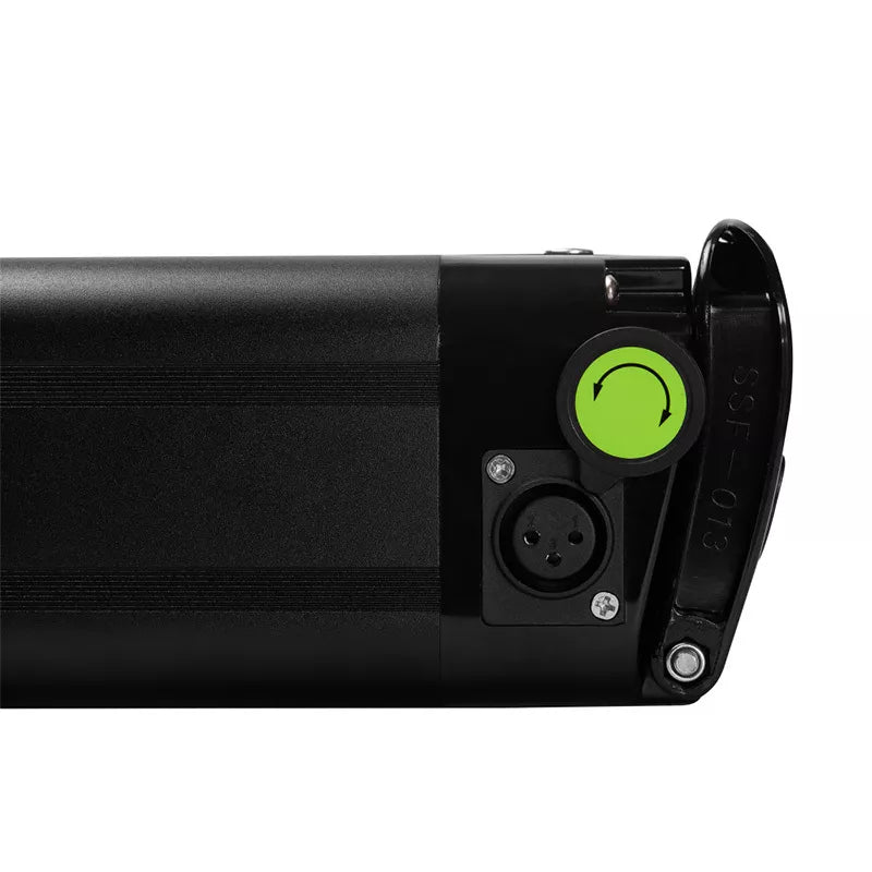 Green Cell - GC Silverfish akumuliatorius elektriniam dviračiui su 24V 10.4Ah 250Wh Li-Ion XLR 3 PIN įkrovikliu