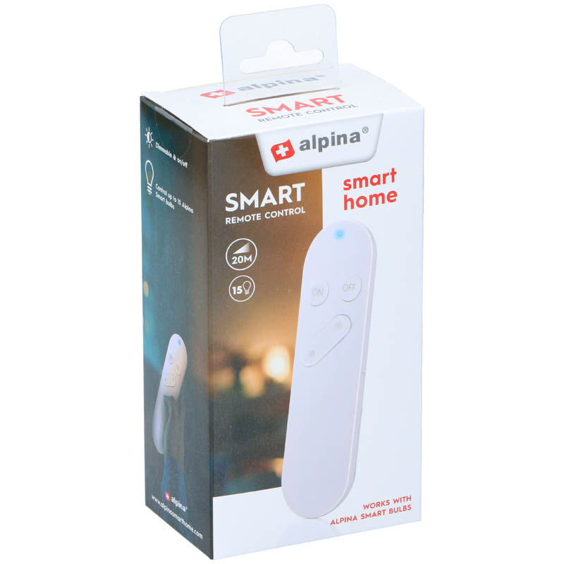 Alpina – Nuotolinio valdymo pultelis nepriklausomam Alpina išmaniųjų lempučių valdymui