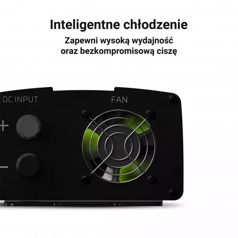Green Cell - Įtampos keitiklis Inverteris 24V į 230V 1000W / 2000W Modifikuota sinusoidė