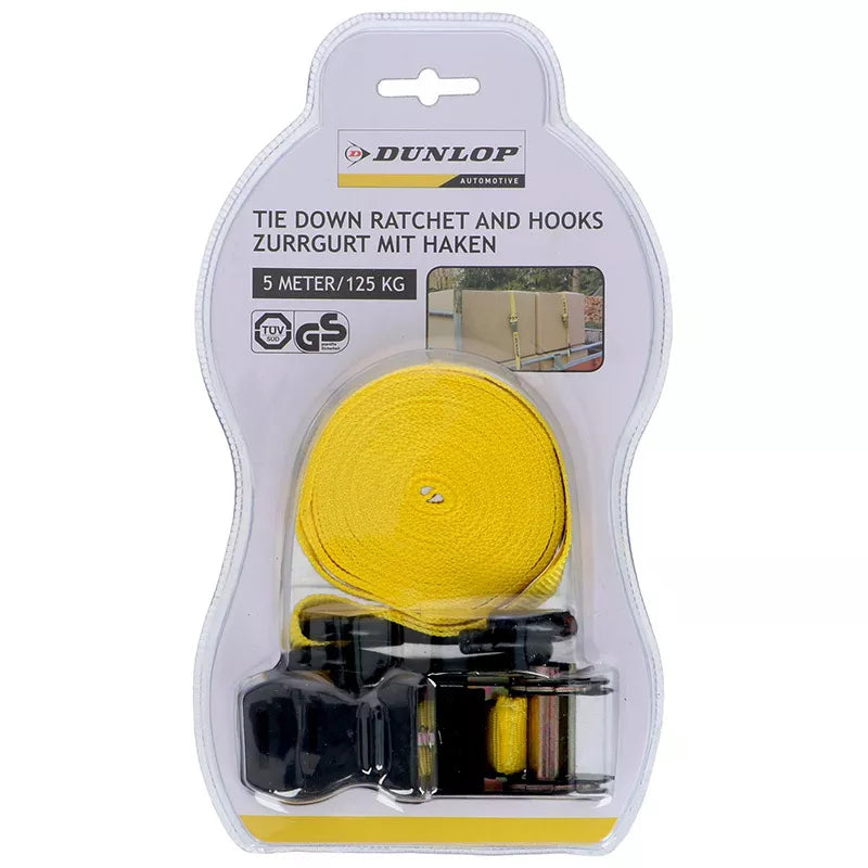 Dunlop - Transportavimo diržas su įtempikliu 5 m / 125 kg