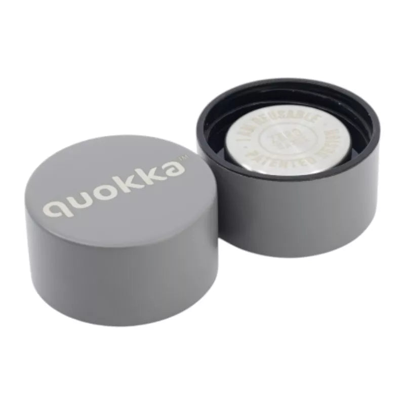 Quokka Solid – Nerūdijančio plieno termo butelis 630 ml (Pilka)
